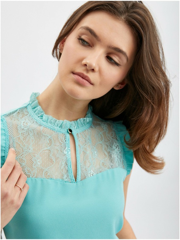 Orsay Тюркоазена дамска блуза ORSAY
