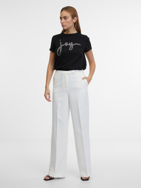 Orsay Черна дамска тениска ORSAY