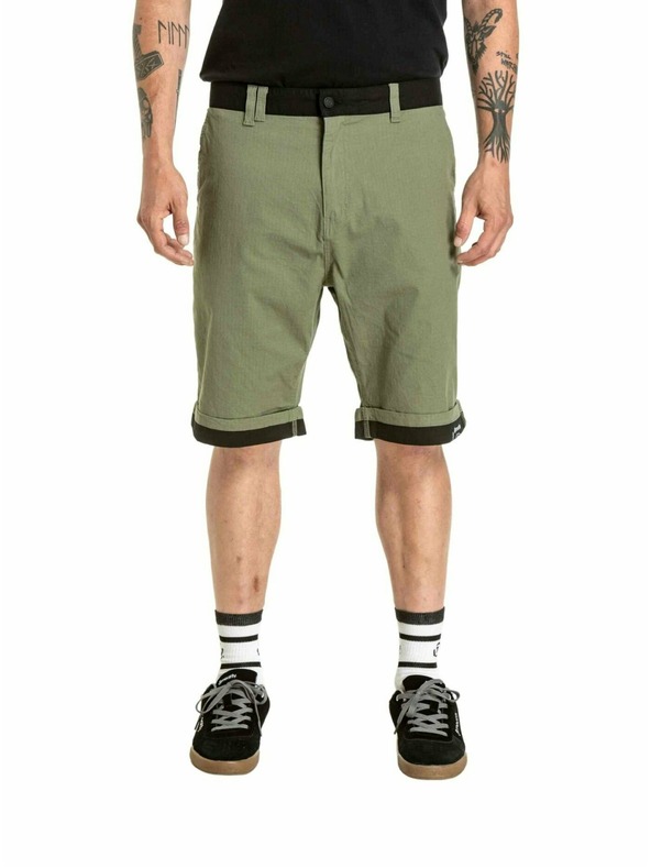 Meatfly Meatfly мъжки шорти Barry 2.0 Olive / Black Ripstop