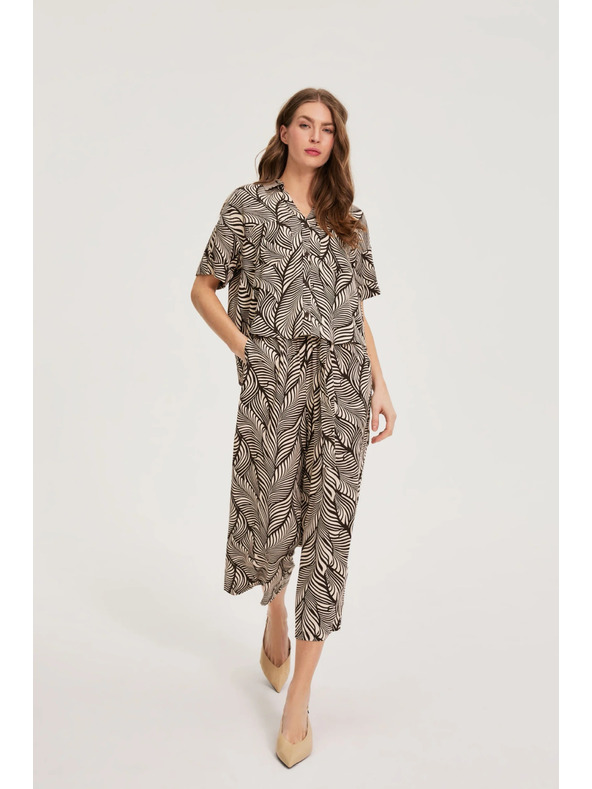 Moodo Вискозни панталони culottes Moodo