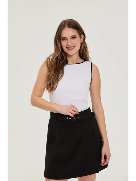 Moodo Бял топ Moodo