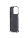 DKNY PC/TPU кариран модел заден капак за iPhone 15 Pro черен DKNY