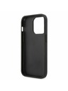 Guess Guess PU 4G метално лого заден капак за iPhone 14 Pro сив