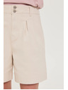 Moodo Гладки шорти бежови Moodo