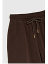 Moodo Памучни шорти кафяви Moodo