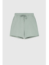 Moodo Памучни шортки маслинен Moodo