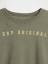 GAP Детски суитшърт с логото на GAP