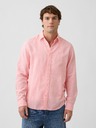 GAP Ленена риза със стандартна кройка GAP