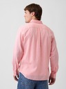 GAP Ленена риза със стандартна кройка GAP