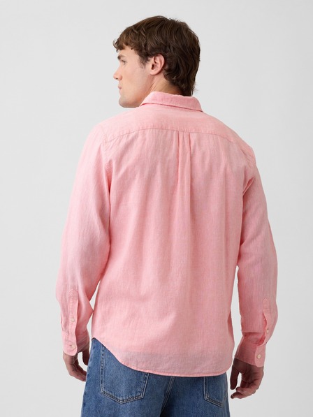 GAP Ленена риза със стандартна кройка GAP