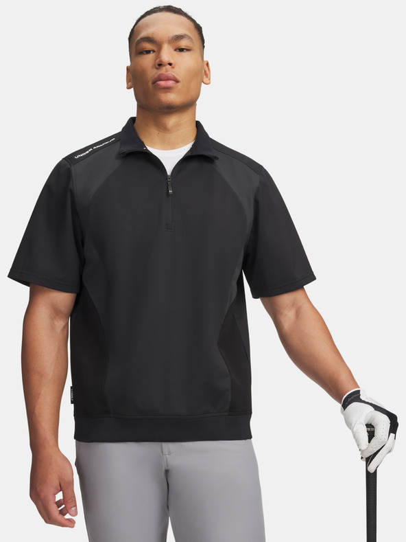 Under Armour Мъжка тениска Under Armour UA Drive Wind SS 1/2 Zip