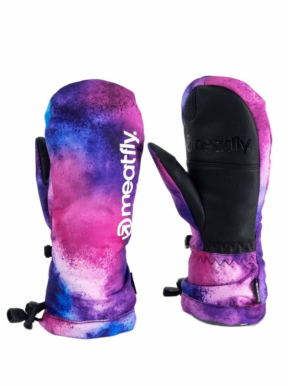 Meatfly Meatfly детски ръкавици Slayer Purple Aquarel