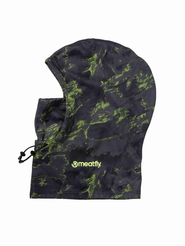 Meatfly Meatfly лицева маска Conceal Lime Mossy oversized