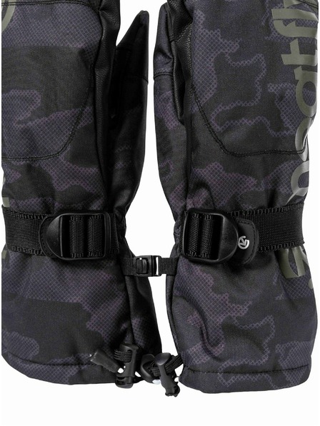 Meatfly Meatfly мъжки ръкавици Osbourne Morph Black