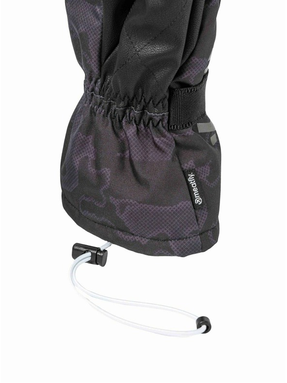 Meatfly Meatfly мъжки ръкавици Osbourne Morph Black