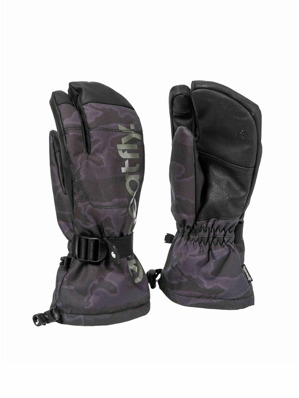 Meatfly Meatfly мъжки ръкавици Limp Morph Black