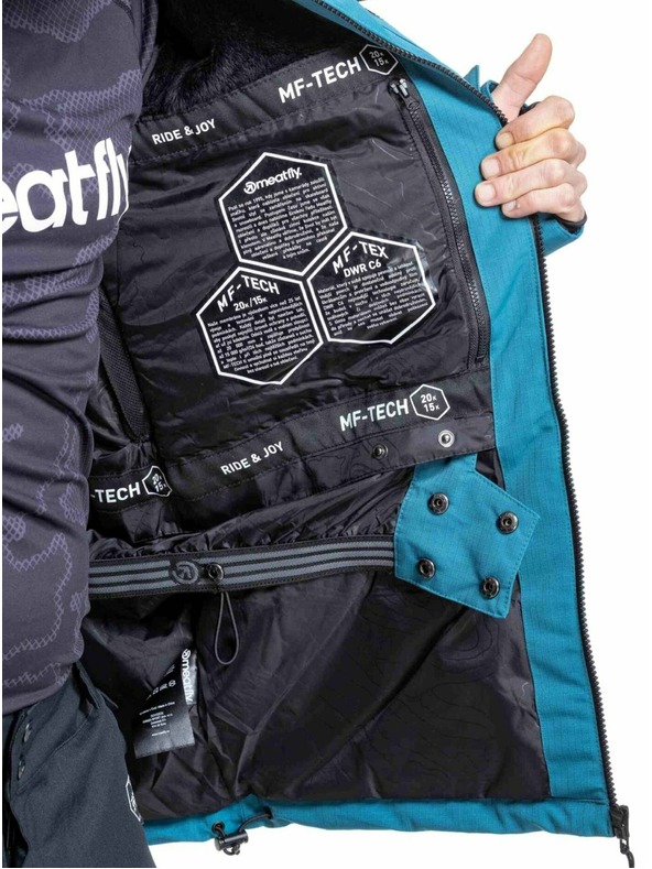 Meatfly Meatfly мъжка SNB & SKI яка Helios Deep Ocean