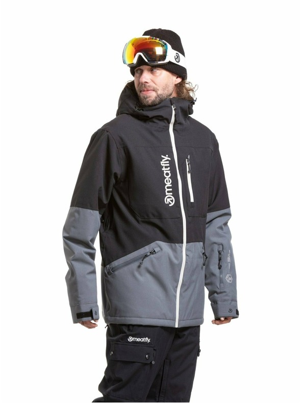Meatfly Meatfly мъжка SNB & SKI яка Helios Dark Grey / Black