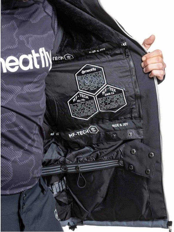 Meatfly Meatfly мъжка SNB & SKI яка Helios Dark Grey / Black