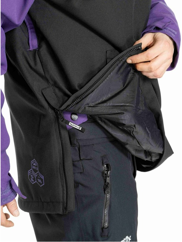 Meatfly Meatfly мъжка SNB & SKI яка Slinger Petunia / Black