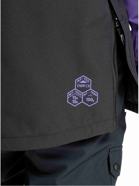 Meatfly Meatfly мъжка SNB & SKI яка Slinger Petunia / Black