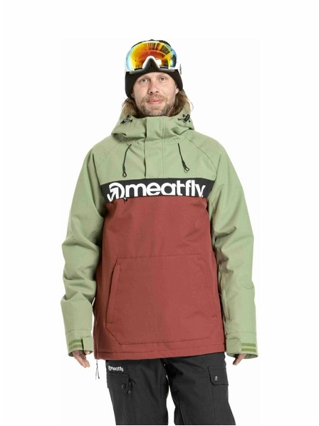 Meatfly Meatfly мъжка SNB & SKI яка Slinger Oil Green / Merlot