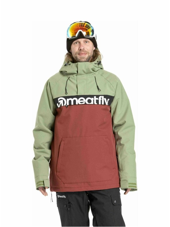 Meatfly Meatfly мъжка SNB & SKI яка Slinger Oil Green / Merlot