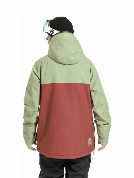 Meatfly Meatfly мъжка SNB & SKI яка Slinger Oil Green / Merlot