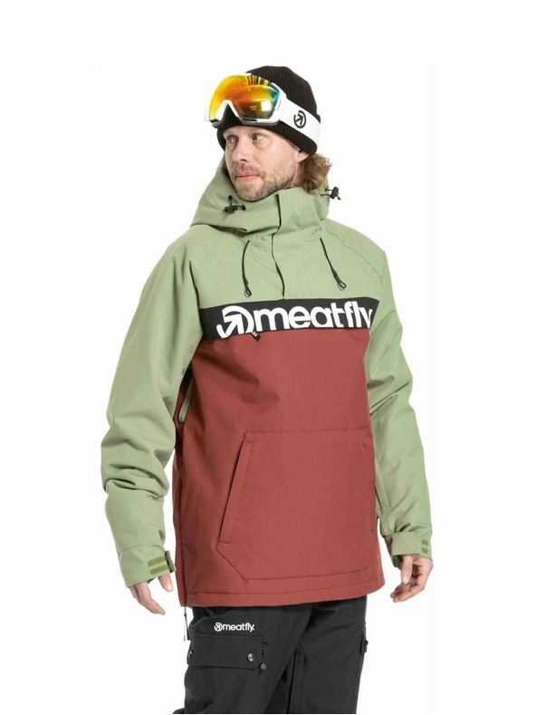 Meatfly Meatfly мъжка SNB & SKI яка Slinger Oil Green / Merlot