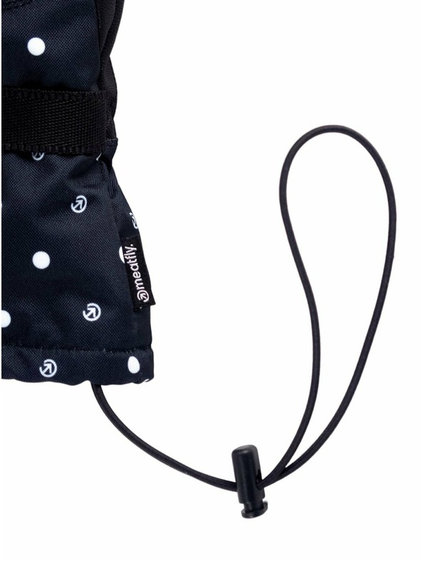 Meatfly Meatfly женски ръкавици Manson Black Dots