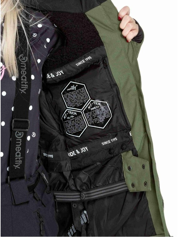 Meatfly Meatfly женска SNB & SKI яка Terra Bronze Green