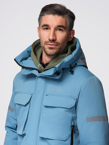 Ombre Clothing Мъжко изолирано дълго яке Ombre Clothing
