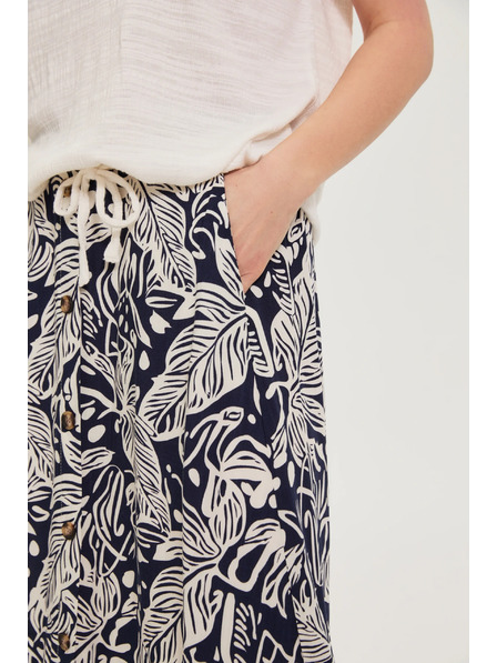 Moodo Пола от вискоза тъмносина Moodo