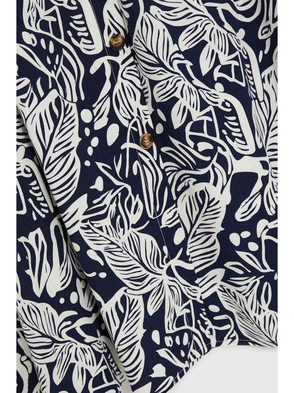 Moodo Пола от вискоза тъмносина Moodo