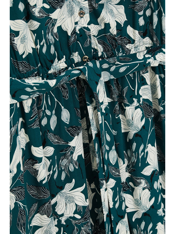 Moodo Рокли от вискоза зелени Moodo