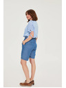 Moodo Къси панталони лиоцел сини Moodo