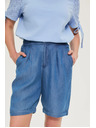 Moodo Къси панталони лиоцел сини Moodo