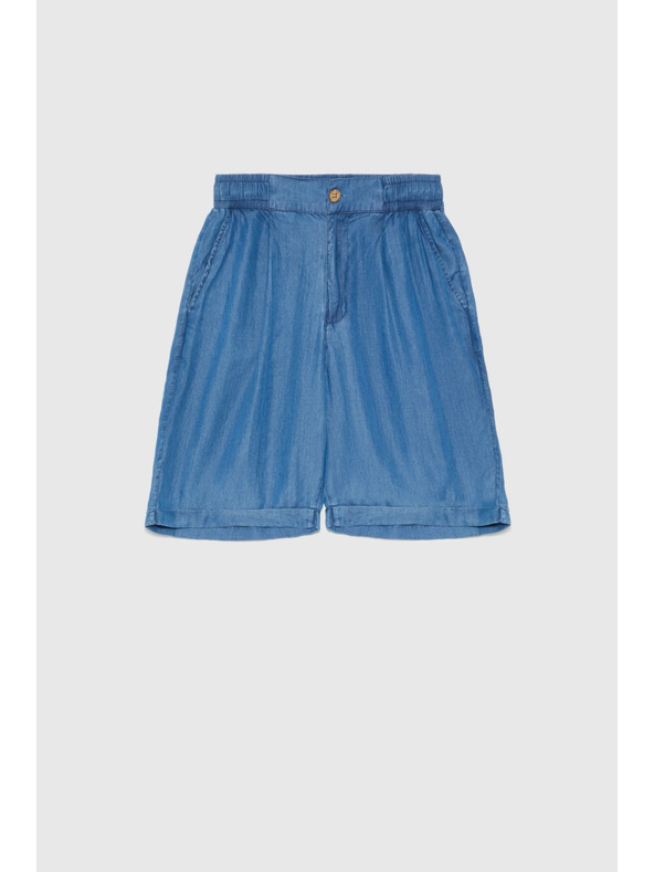 Moodo Къси панталони лиоцел сини Moodo