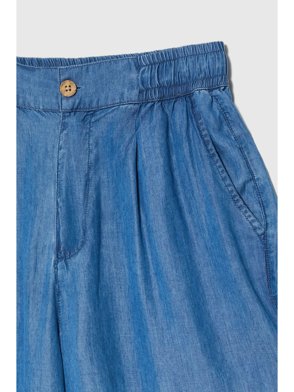 Moodo Къси панталони лиоцел сини Moodo