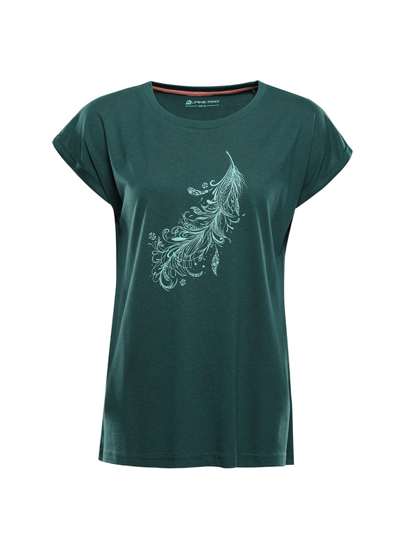 ALPINE PRO Дамска тениска от несминаващ материал ALPINE PRO OMBA 2 jasper вариант pc