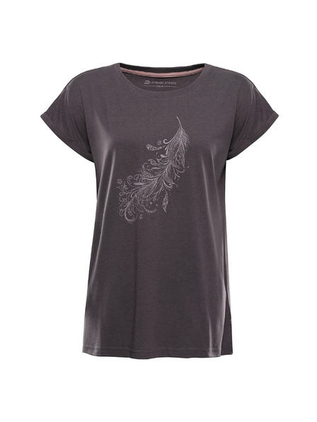 ALPINE PRO Дамска тениска от несминаващ материал ALPINE PRO OMBA 2 obsidian вариант pc