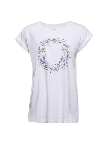 ALPINE PRO Дамска тениска от несминаващ материал ALPINE PRO OMBA 2 white вариант pa