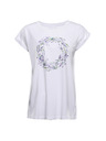 ALPINE PRO Дамска тениска от несминаващ материал ALPINE PRO OMBA 2 white вариант pa