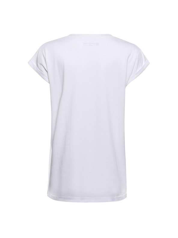 ALPINE PRO Дамска тениска от несминаващ материал ALPINE PRO OMBA 2 white вариант pa