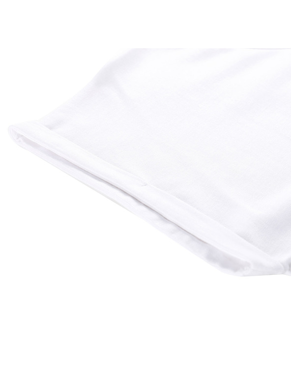 ALPINE PRO Дамска тениска от несминаващ материал ALPINE PRO OMBA 2 white вариант pa