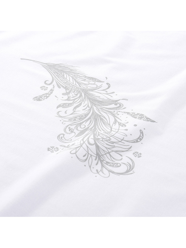 ALPINE PRO Дамска тениска от несминаващ материал ALPINE PRO OMBA 2 white вариант pc