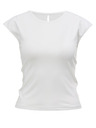 Orsay Бяла дамска тениска с къс ръкав ORSAY