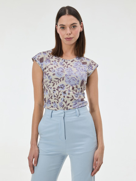 Orsay Светлолилава дамска тениска с къс ръкав ORSAY