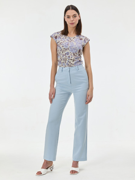 Orsay Светлолилава дамска тениска с къс ръкав ORSAY