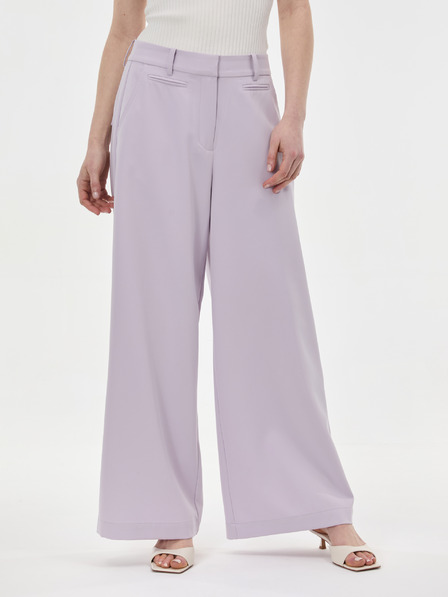 Orsay Светловиолетови широки дамски панталони ORSAY